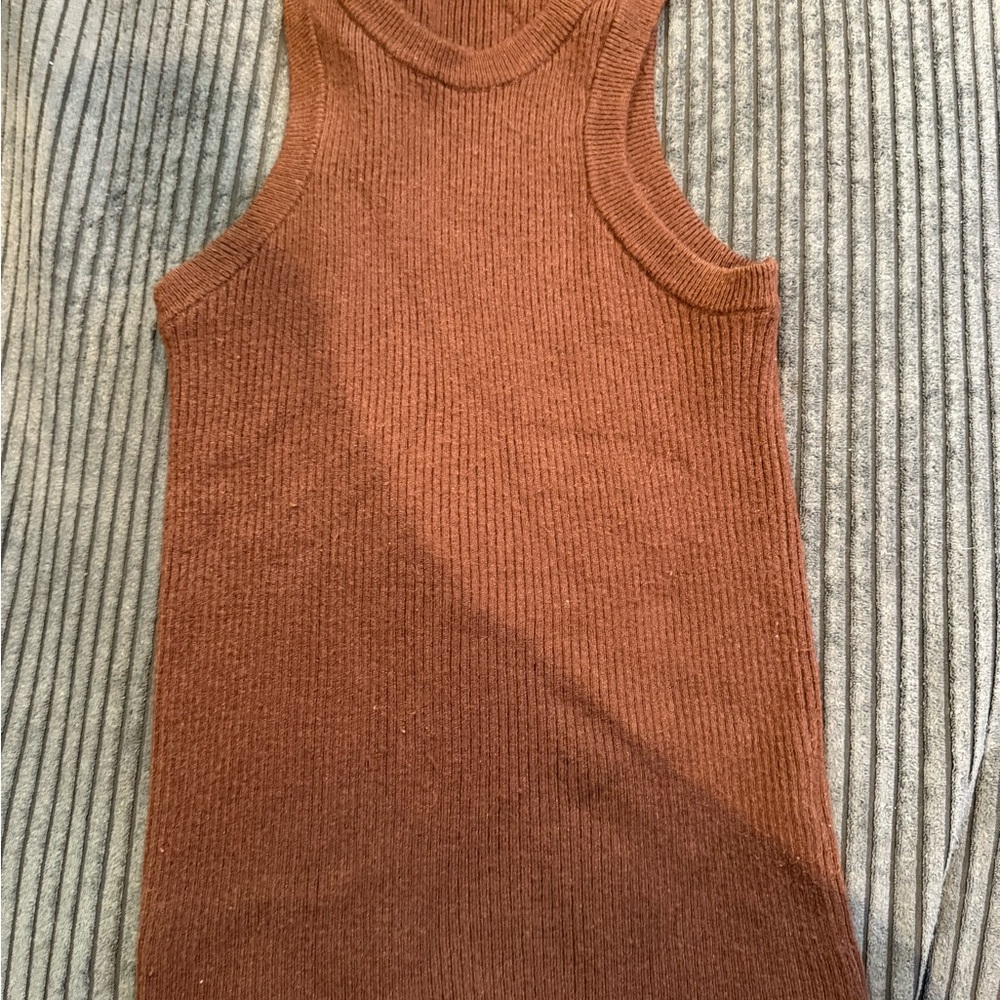 Double Zero Chocolate Knit Top